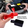 2 шт. универсальные крышки клемм аккумуляторов, сменные автомобильные аккумуляторные батареи, отрицательные и положительные клеммные крышки, автомобильные аксессуары