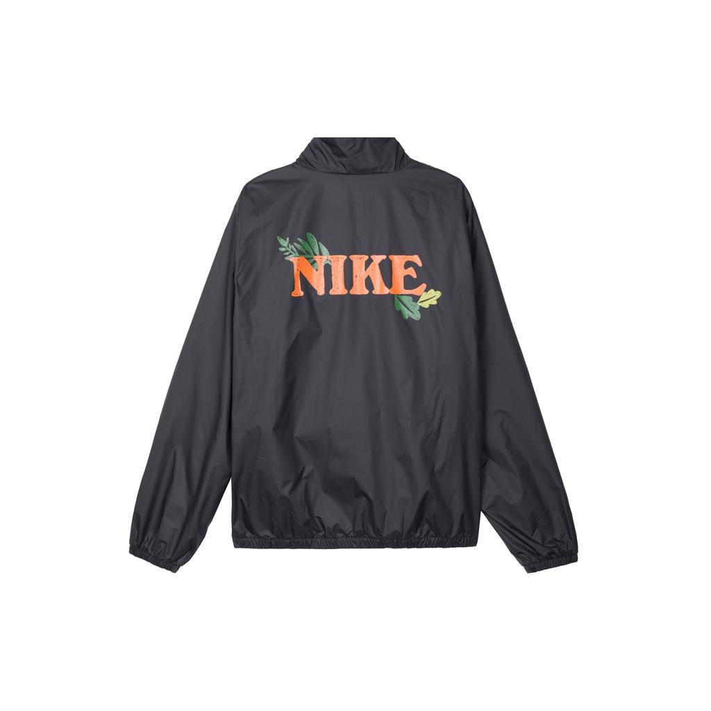 Nike Повседневная тканая куртка с логотипом, мужская куртка, черная HF1113-010