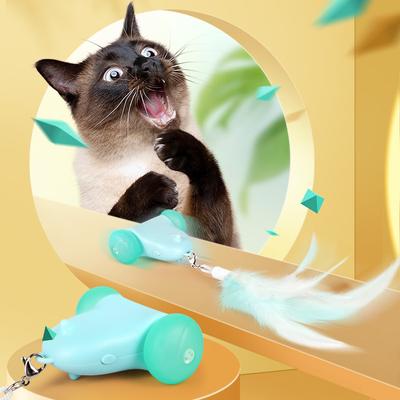Игрушка для кошек Smart Speedy Mouse электрическая перьевая палочка для дразнения кошек игрушка для самостоятельного развлечения домашних животных
