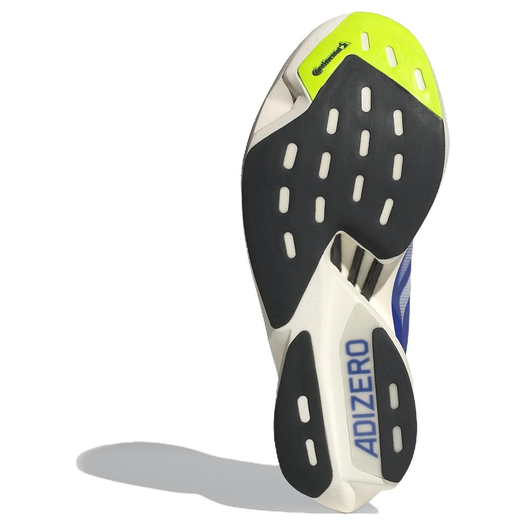 adidas Кроссовки Adizero Adios Pro 3 Cobalt Blue Lucid Lemon Unisex с нулевой металлической отделкой ID3635