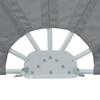 Folding Patio Side Fan Grey 160 cm