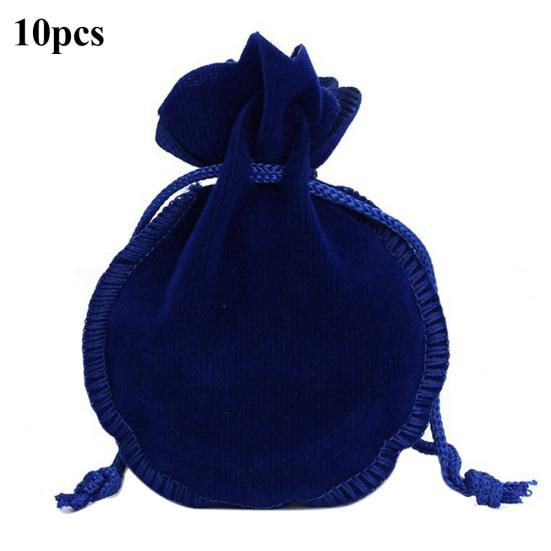 10 шт плюшевая ткань на шнурке ожерелье браслет ювелирные изделия подарочная сумка для хранения