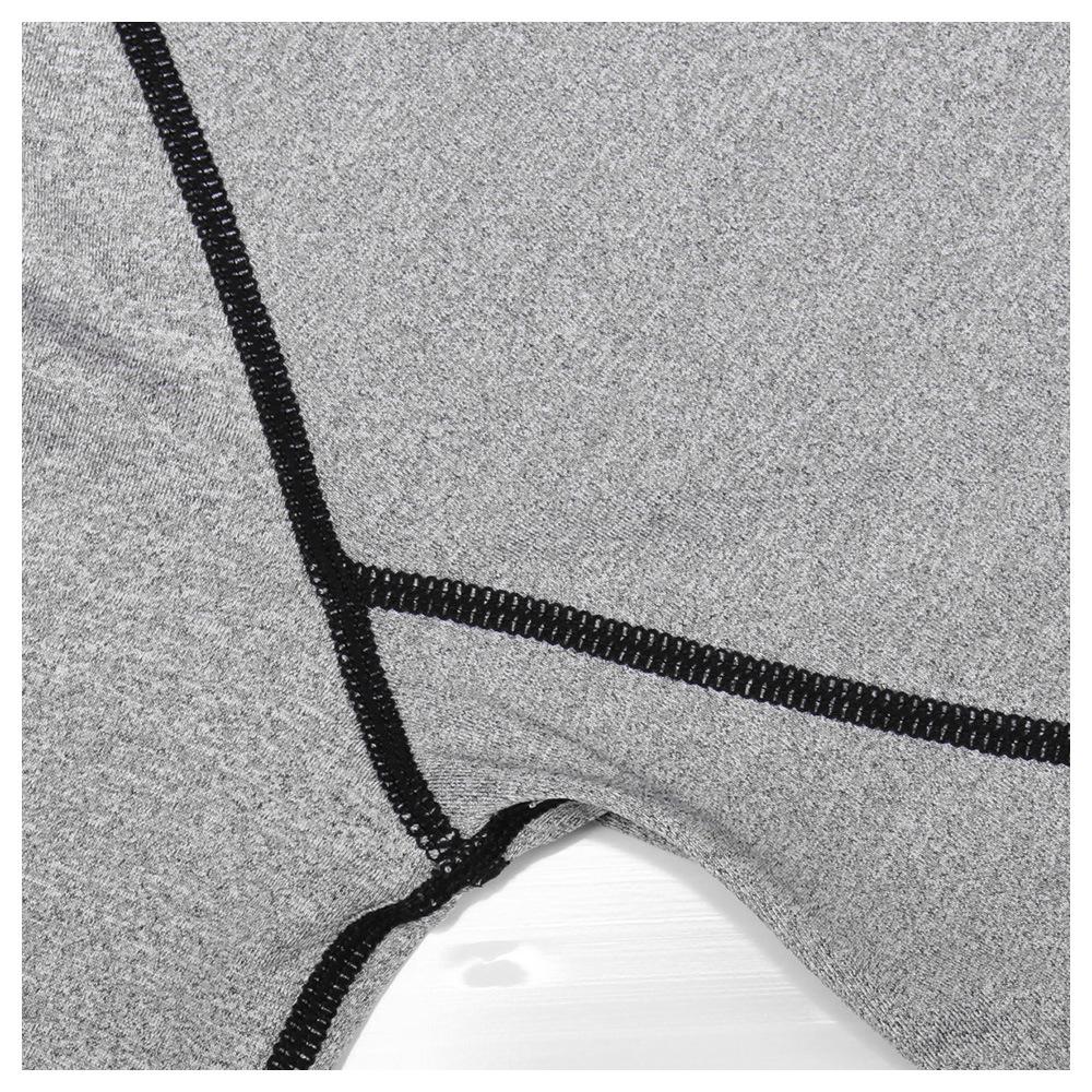 Мужская спортивная футболка Быстросохнущая Футболка для бодибилдинга и бега с длинным рукавом Компрессионный топ Мужская футболка для спортзала Мужская фитнес Облегающая