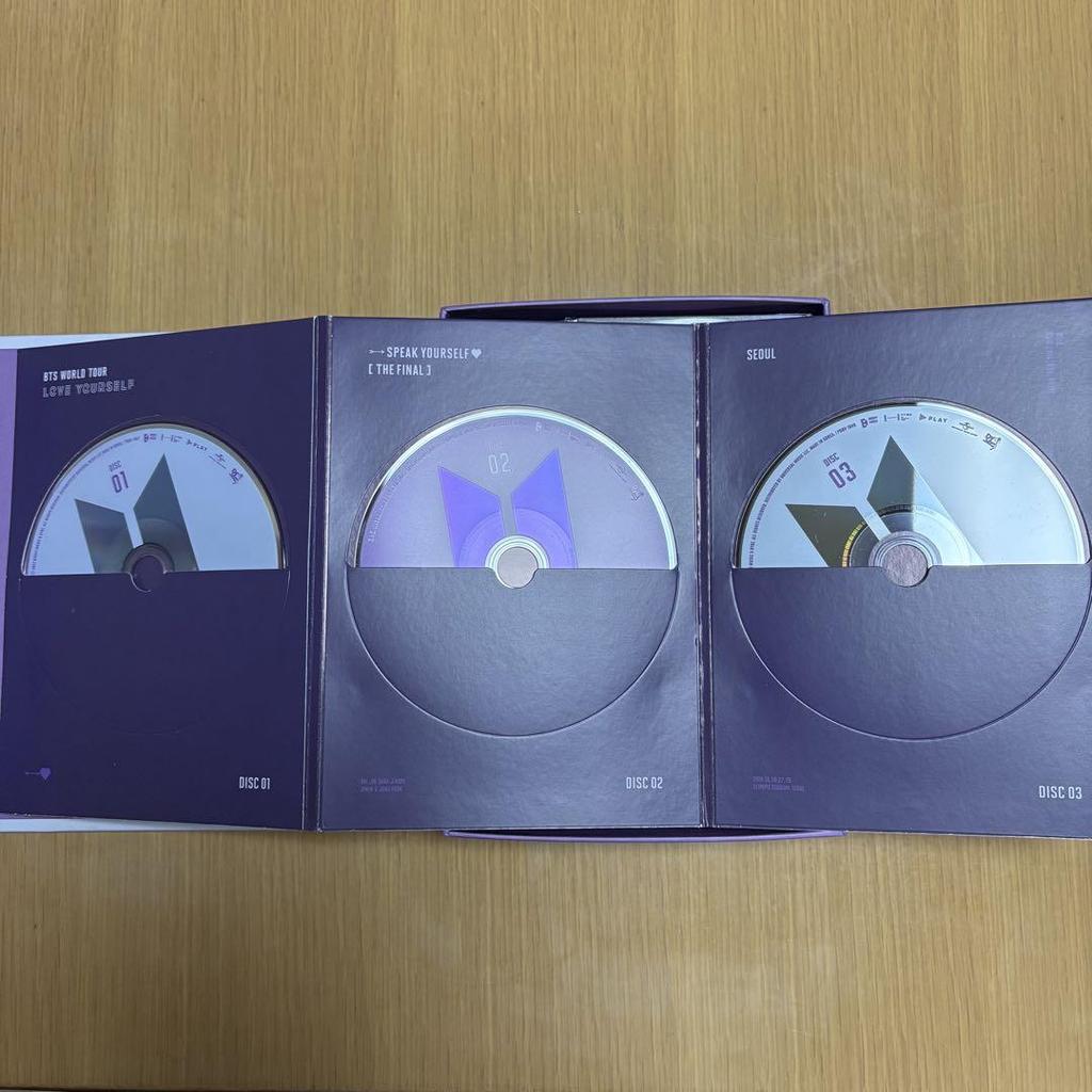 [USED] BTS LYS SPEAK YOURSELF The Final DVD