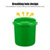 Fishing Bait Bucket Breathable Worm Lures Container Plastic Fishing Bait Holder Portable Handle Storage Tool Fishing Gear