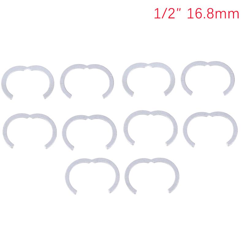 10 шт., сегментные кольца для гофрированной трубы из нержавеющей стали, кольца Dn16, Dn20, Dn25, Dn32, гофрированная труба для солнечной энергии, специальные стопорные кольца, солнечные детали