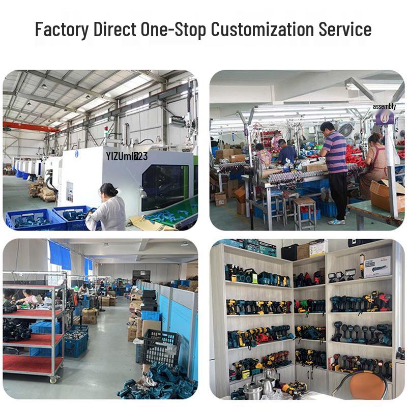 Бесщеточная зеленая электрическая дрель 16,8 В - Многофункциональный бытовой инструмент с литиевой батареей и зарядкой ударного пистолета