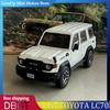 DBGT 1:64 Toyota Land Cruiser LC70 Пластиковое Шасси Металлический Кузов Миниатюрная Модель Внедорожник Diecast JDM Коллекционная Игрушечная Машинка Подарок
