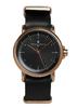 Watch Leather Strap Leather Watch Brand Popular Simple [Salvatore Mara] Men's Women's SM22104-PGBK