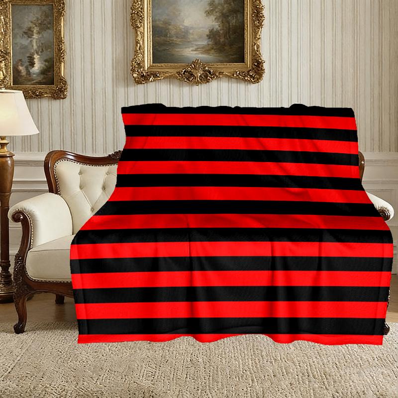 Rangers FC Pattern Blanket, Cozy Blanket for All-Season Comfort on Sofas, Beds, Office, Car, Camping and Travel