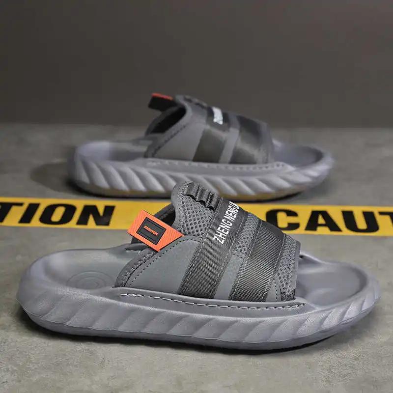 Модный дом Гостиная Мужские тапочки Мужская обувь Лето Большой размер Мужские сандалии Кроссовки Спорт Перепродажа Новейшие Кроссовки Люкс
