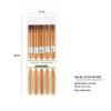 Набор палочек для еды из вишневого дерева в японском стиле (5 пар)