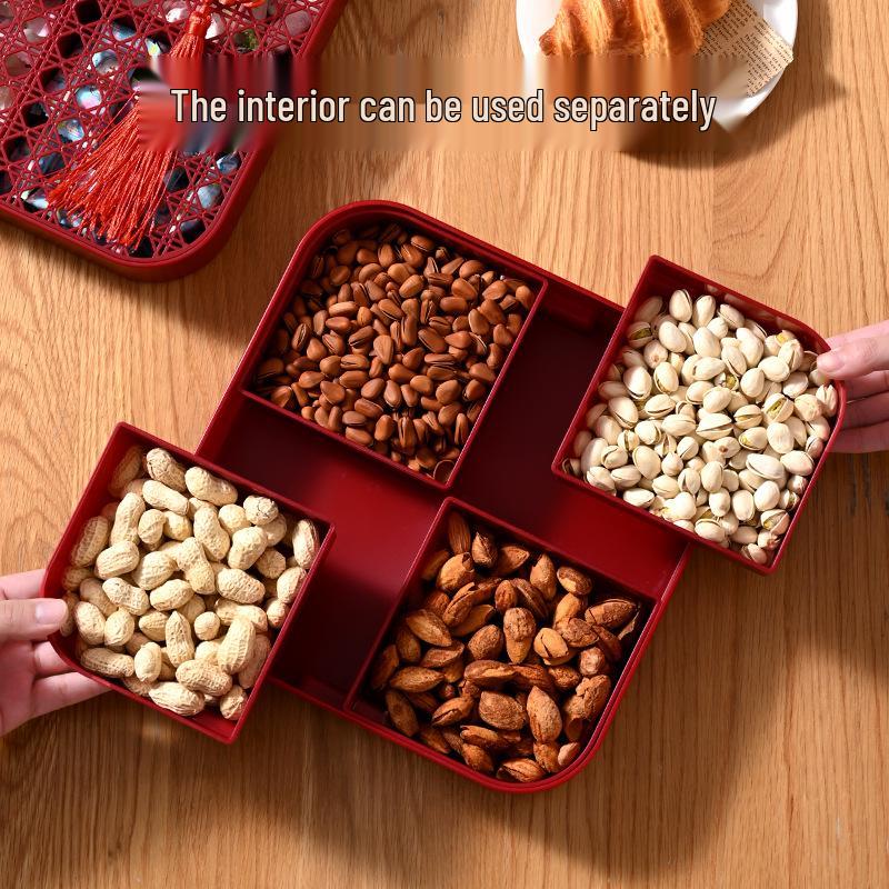 Изысканная тарелка для демонстрации сухофруктов и орехов для кофейных столиков