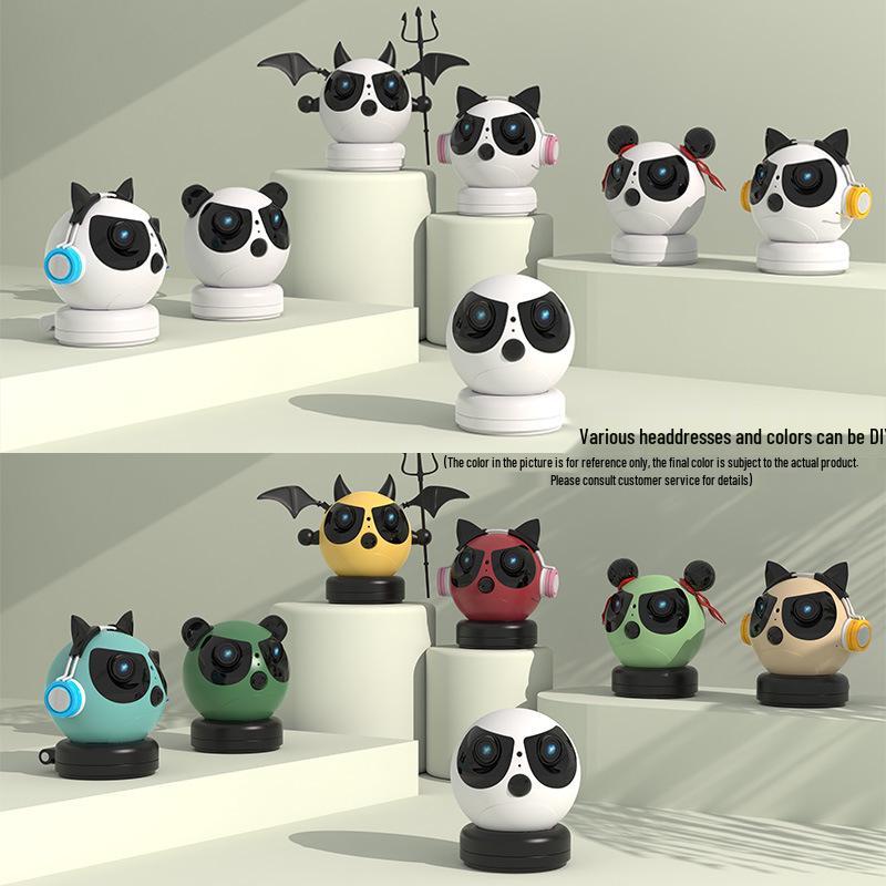 Двухобъективный комнатный видеоняня с удаленной сигнализацией и широкоугольной камерой