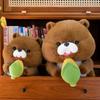Новая креативная плюшевая игрушка-суслик в виде кукурузы, милая кукла-мышонок-обжора, подушка для бросания, подарок для девочки