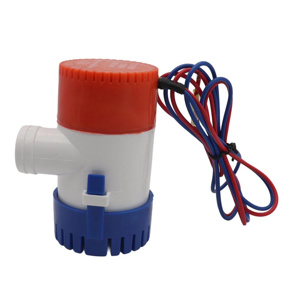 12V 1100Gph Bilge Pump Drain Kit Water Pump With Drain Fittings