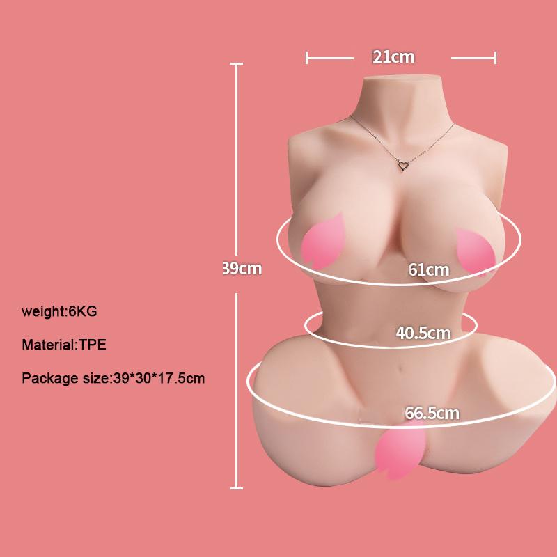 Настоящие силиконовые вагинальные секс-куклы с большой задницей и половиной тела, мужская чашка для мастурбации, анус, двухканальная реалистичная киска, секс-игрушки