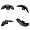 Gloss Black Motorcycle Front Fender Mudguard Steel Protector Cover For Harley Touring Road King Electra Street Glide 2014-2025