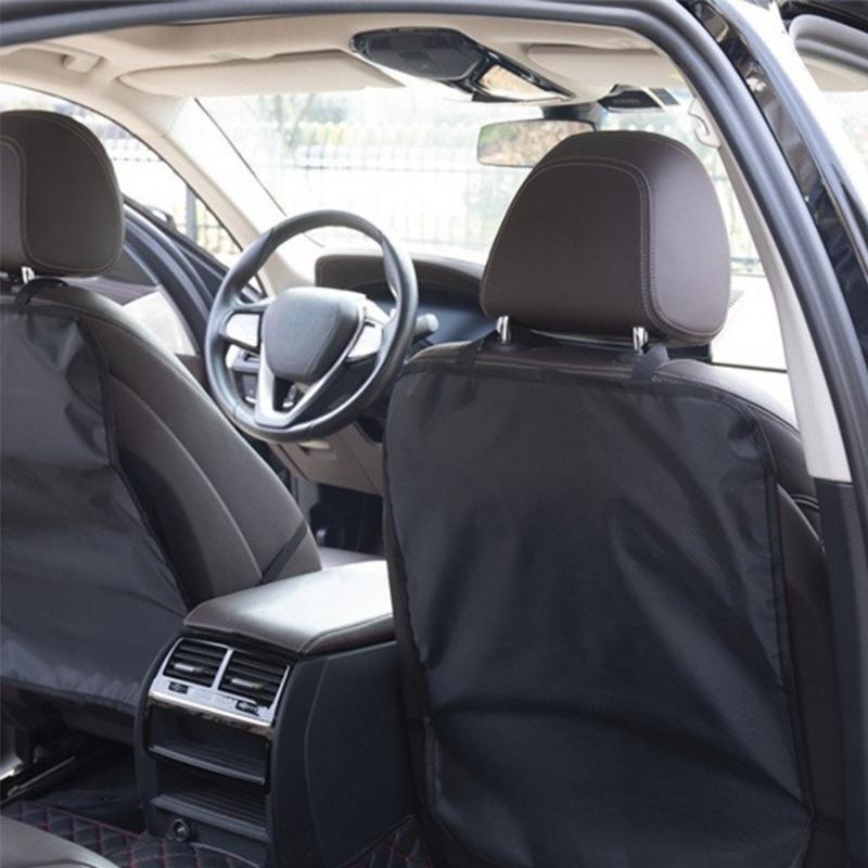 1/2 шт. Защитники спинки сиденья автомобиля от пинков, Автомобильные чехлы на сиденья, Защита от грязи, грязи, Подходят для большинства автомобилей