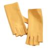 Warm Half Finger Gloves In Autumn and Winter Cold Proof Dew Finger Touch Screen Cute Student Women's Keyboard Five Finger German Velvet Gloves