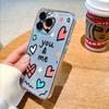 Чехол из мягкого ТПУ с узором «Сердечки для тебя и меня» для Xiaomi Redmi Note 15 14 13 12 11 10 9 Pro Plus 4G 5G Мягкая накладка