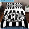 3-delige Juventus Voetbalclub Beddengoed Set Dekbedovertrek Sluiting Bevat 1 Dekbedovertrek & 2 Kussenslopen Beddengoed Sets Woondecoratie Cadeaus