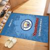 Manchester City Customizable Name Area Rug Perfect for Hallway Outdoor Living Rooms Playrooms Anti-slip Rug Decorate Offices Birthday/Christmas Gift