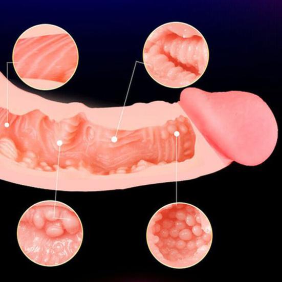 Realistic Penis Cock Women Masturbation Dildo G-spot Clitoris Massager Sex Toy