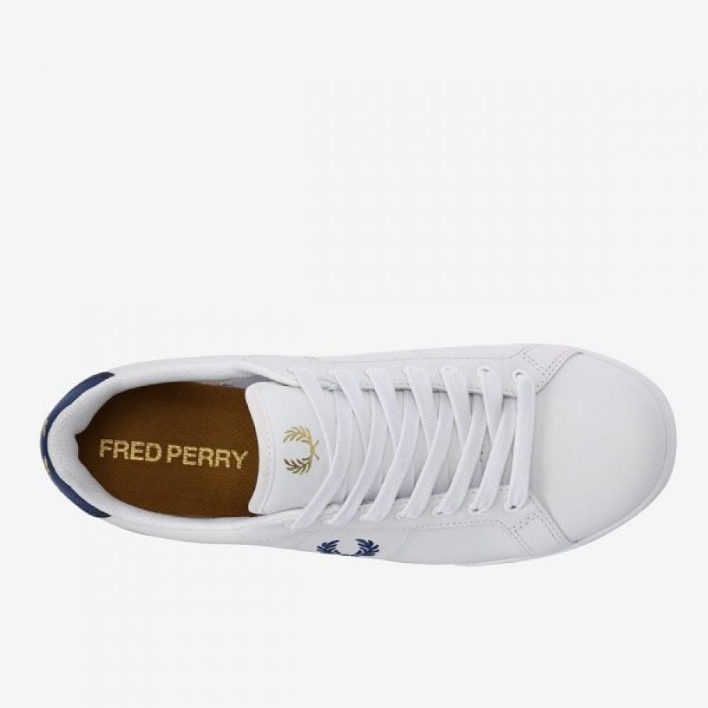 Fred Perry Мужские кожаные кроссовки B722