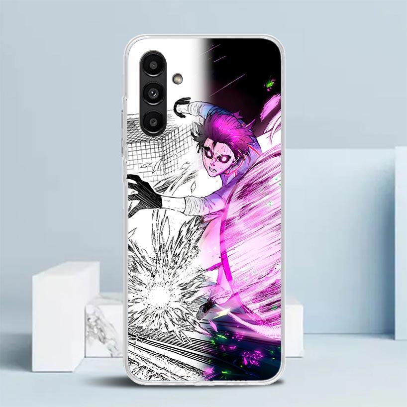 Чехол для телефона Blue Lock Football Anime для Samsung Galaxy A17 A37 A57 A16 A15 A14 A13 A56 A55 A54 A53 A36 A35 A34 A33 A26 A25 A24 A
