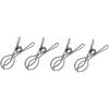 Oki Seisakusho Pole Pinch, 4-Piece Set, Stainless Steel Clothespins, 00371-5