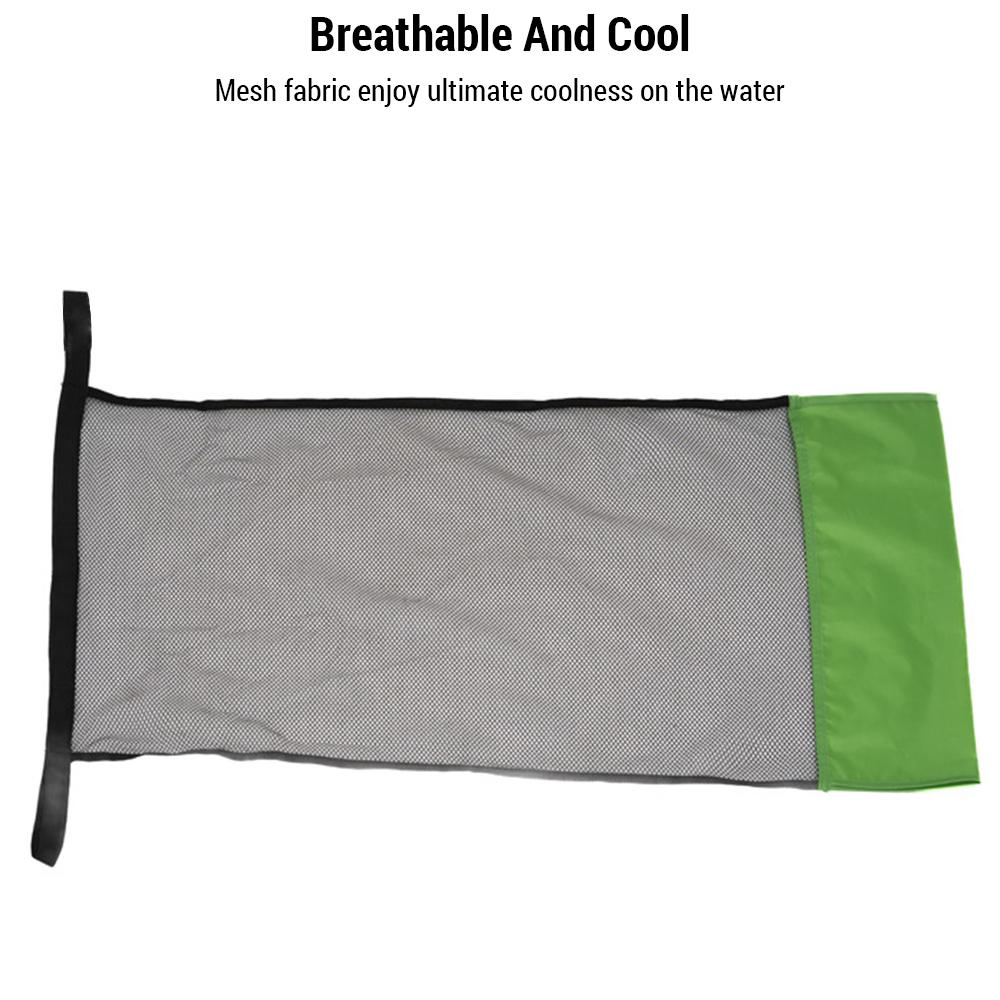 Стул с лапшой для бассейна, водный гамак, стул для взрослых и детей, портативный сетчатый стул с плавающей запятой для плавания