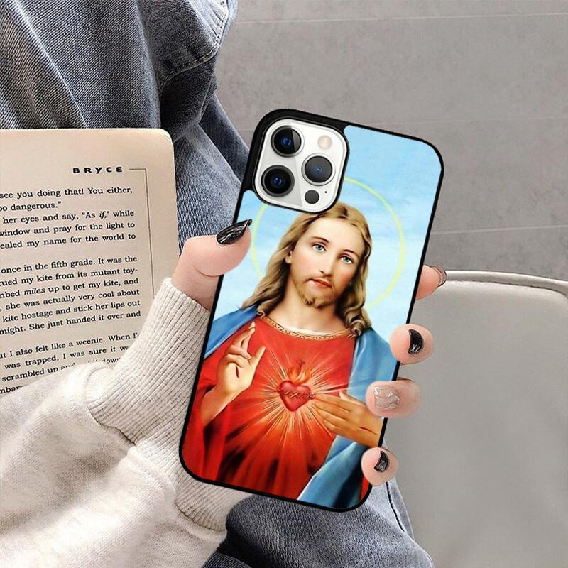 Divine Mercy Jesus Phone Case For iPhone 17 Air 16 15 14 plus 11 12 13 Pro Max coque Cover Shell