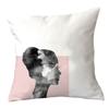 Design Beautiful Characters Series Pillowcase Pillow Car Cushion Sofa Pillow Nordic