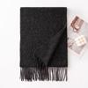 DayApril Women's Pure Wool Tassel Scarf