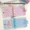 Sweet Lace Denim Style Mini Card Album Portable 3 Inch Photocard Binder Detachable Loose-Leaf Small Card Storage Bag