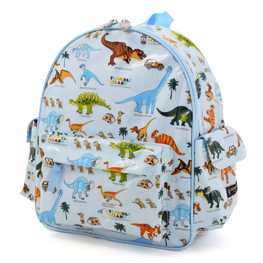COLORFUL CANDY STYLE Backpack for Dinosaur Continent N0627300 Boys, Kids, Lightweight, Excursion, Kindergarten, Found! Expedition! (light Blue)