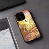 Мультяшный G-gravity Ретро F-falls Чехол для телефона Для IPhone 17 Air 16 E Pro Max 15 14 13 Mini 12 Pro 11 Max Plus Черная Стеклянная Крышка