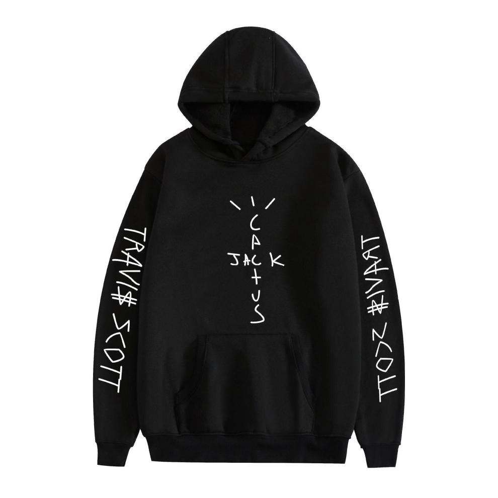 Унисекс Худи Travis Scott Средней плотности с капюшоном