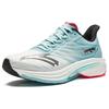 Anta MACH 4.0 Низкие Спринтерские Беговые Кроссовки Мужские Papyrus White/Maca Blue/Black Кроссовки 112415583-3