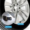 Hisport Hex 016 Black 4pcs Universal Car Tire Valve Stem Caps Air Cover Fit Mazda Accessories