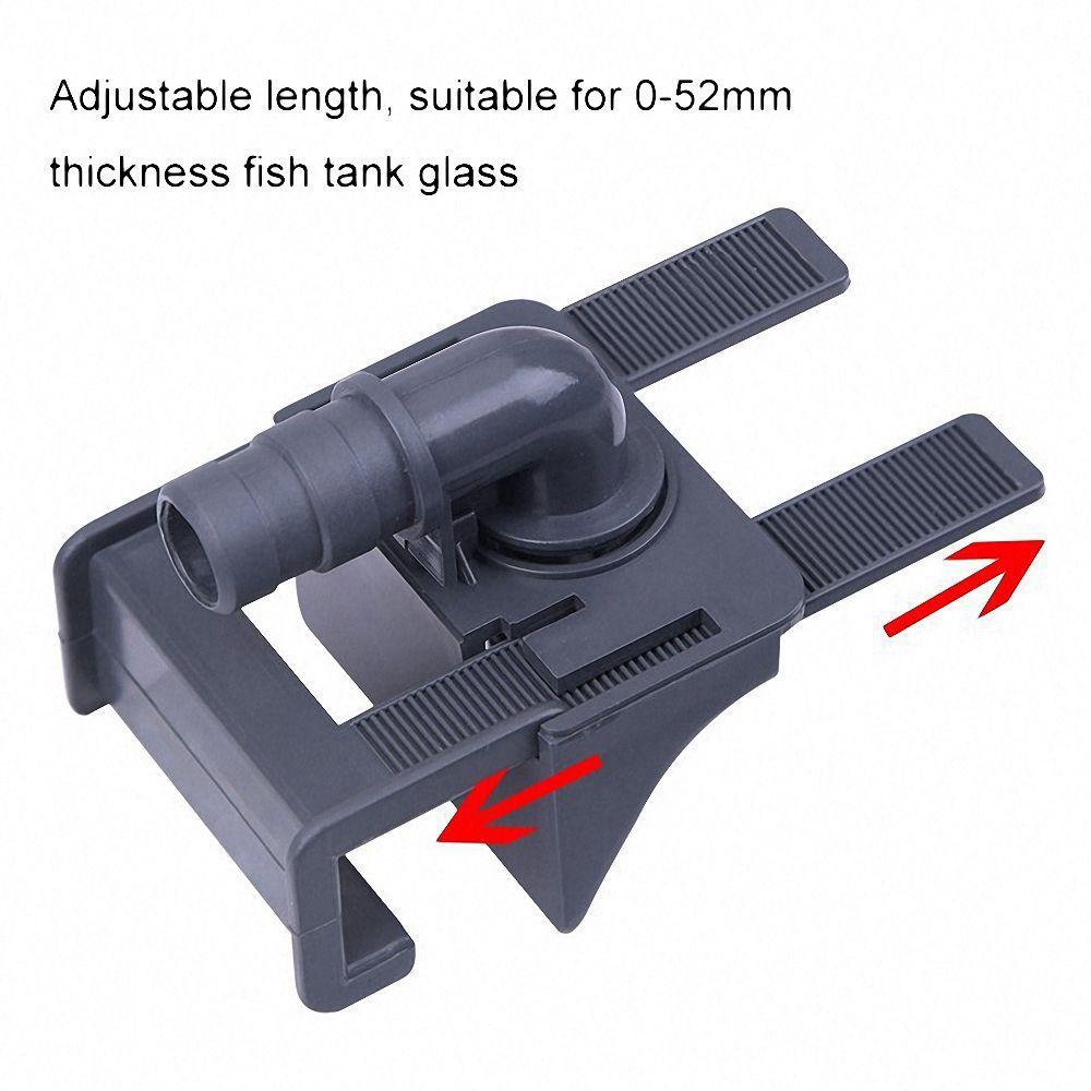1Pc Support Holders Fixing Frame Connection Securing Clip Aquarium Accessories Hose Bracket Water Pipe Connector Mount Holder