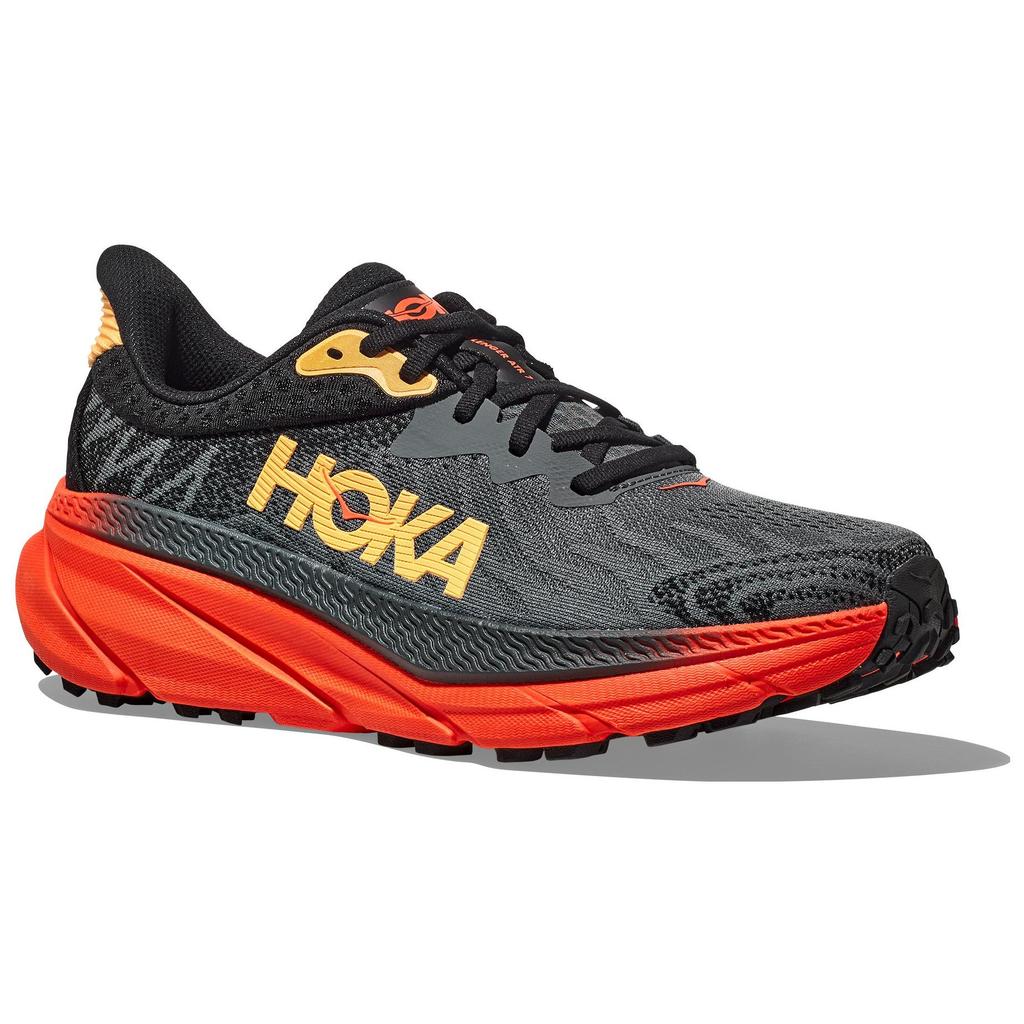 HOKA Challenger ATR 7 Castlerock Flame Мужские кроссовки черные 1134497-CFLM