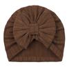 Hot Sale Solid Baby Bow Hat Headscarf Baby Toddler Newborn Hat Cap Girls Boy Head Cover