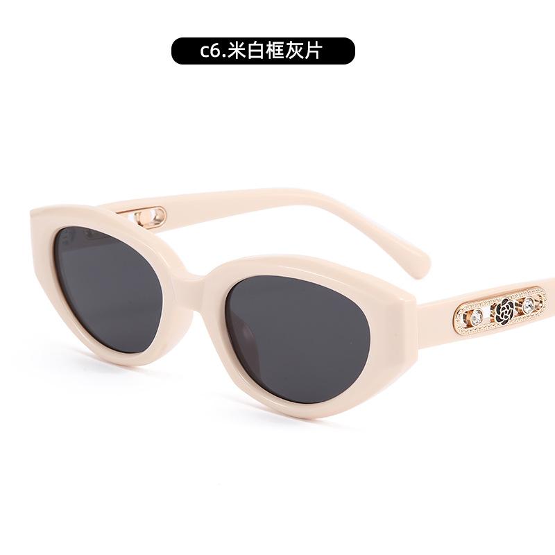 Простые солнцезащитные очки «кошачий глаз» для женщин, солнцезащитный крем и защита от ультрафиолета, усовершенствованные солнцезащитные очки, солнцезащитные очки для женщин