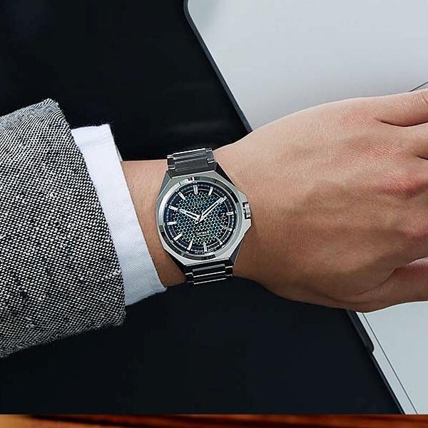 Citizen Men's NA1010-84X ( Watch Series 8 Mechanical 830 Mechanical) Round Watch Silver Stainless