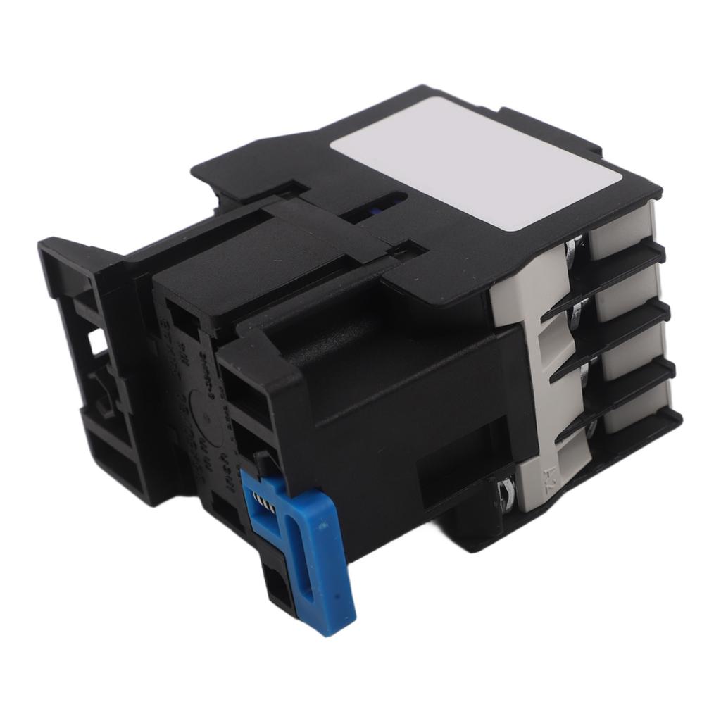 CJX2-1810 AC Contactor 220V 50 60Hz 3P 18A DIN Rail Mount with 1NO Auxiliary Contact for Motor Control and Industrial Automation