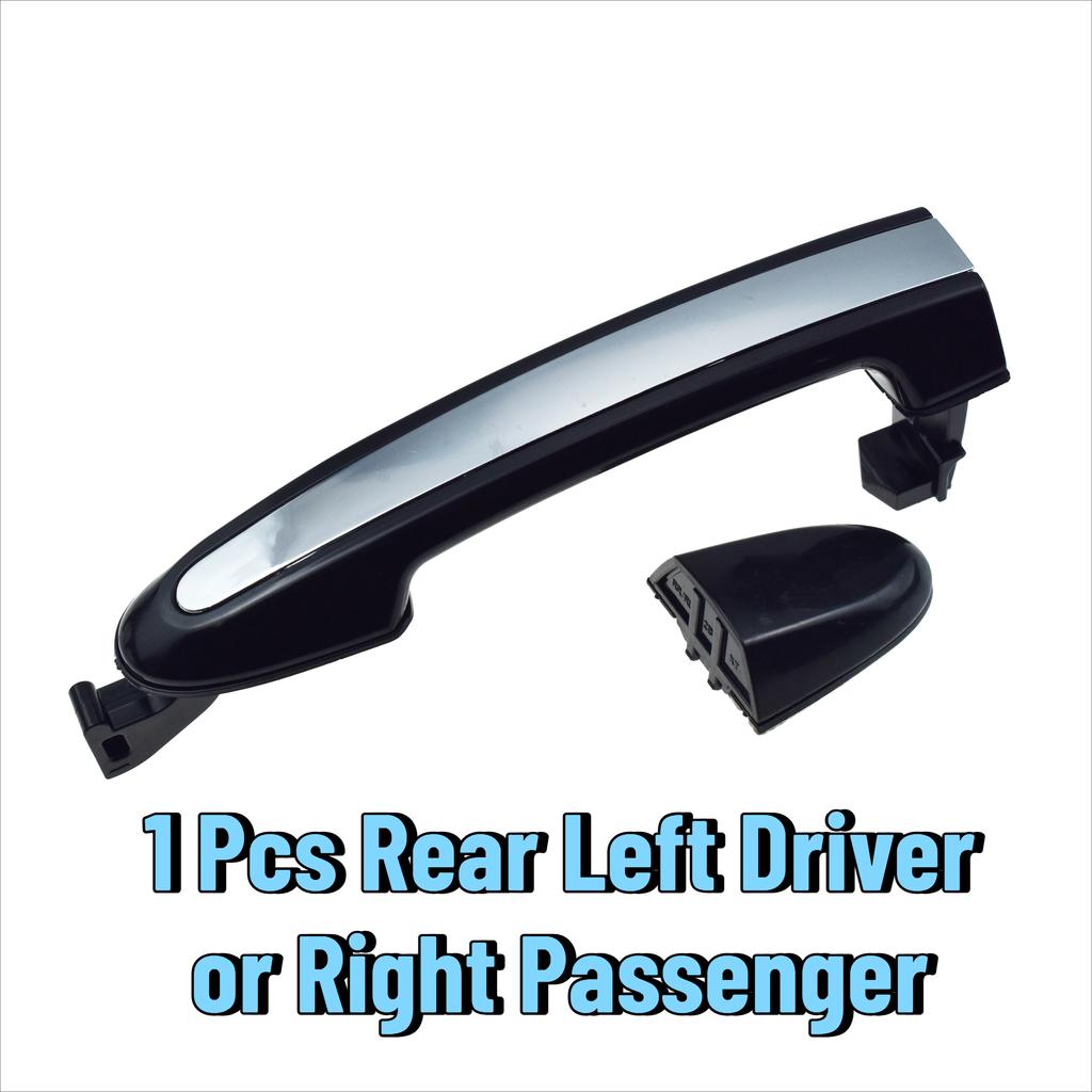 1/2/4 шт. Для Hyundai Santa Fe 2.4L 3.5L 2007-2012 Внешняя ручка двери автомобиля Хромированная Передняя или задняя Левая водительская или правая пассажирская