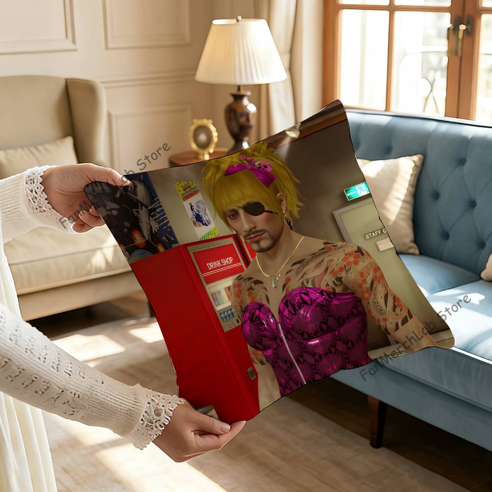 31Style Goro MMajima Pillowcase Pillowslip Cushion Plush Boys Girls Cartoon Anime Kawaii Decoration Kids Birthday Cute Gifts