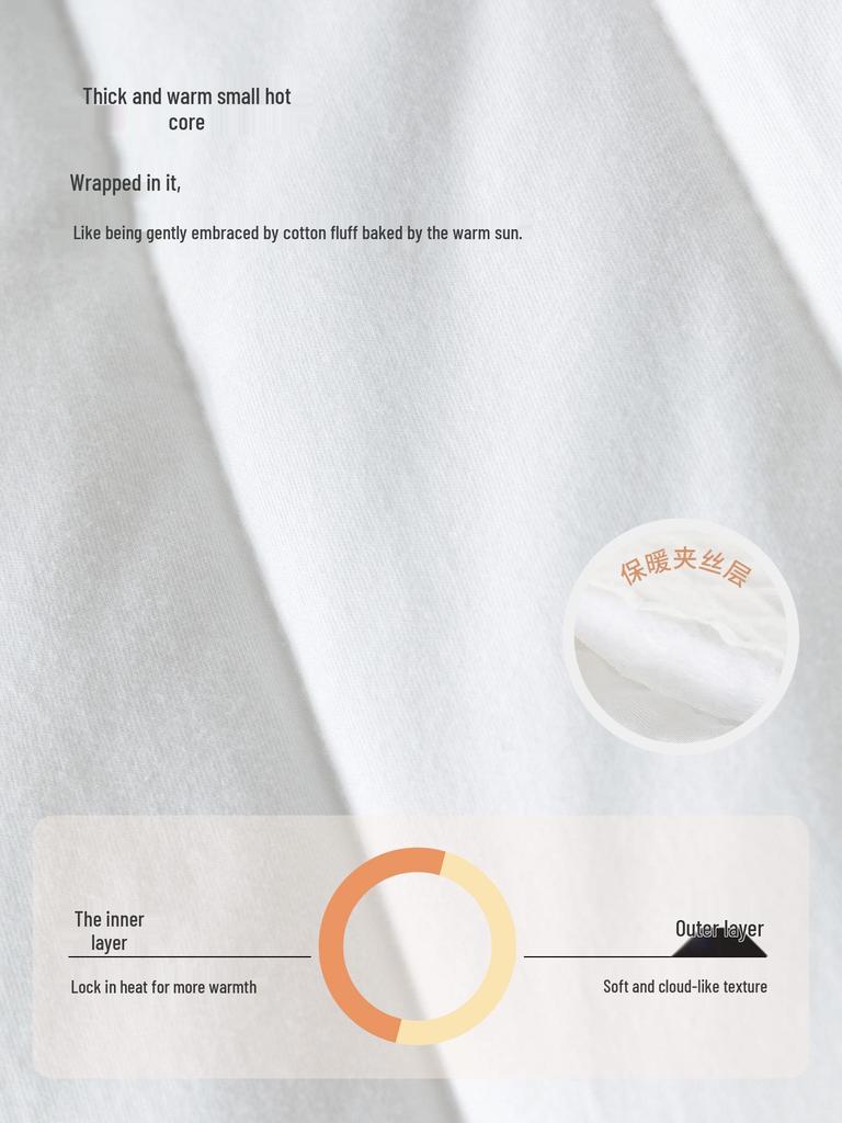 A-Class Pure Cotton Split-Leg Winter Baby Sleeping Bag - Thick, Warm, and Anti-Kick Quilt for Autumn and Winter